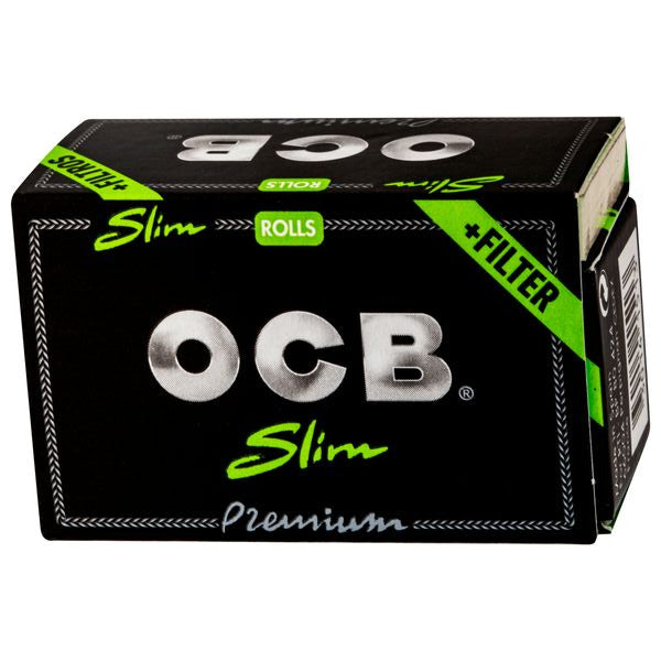 OCB Schwarz Premium Rolls Slim + Tips