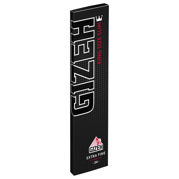 Gizeh Black Extra Fine King Size Slim