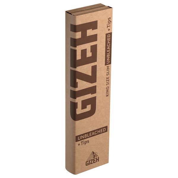 Gizeh King Size Slim Brown + Tips