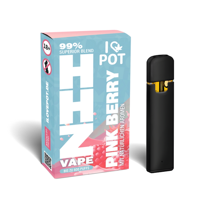 I Love Pot Pink Berry - HHZ 99 % Superior Blend Vape - 1 ml