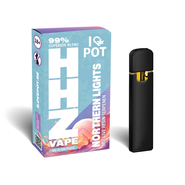 I Love Pot Northern Lights - HHZ 99 % Superior Blend Vape - 1 ml