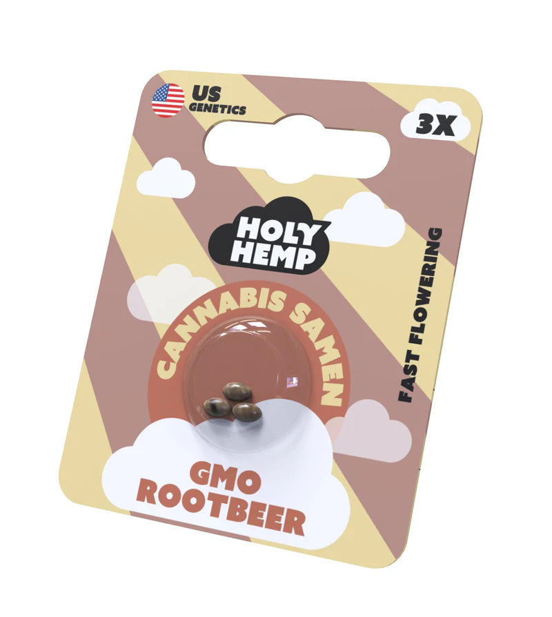 Holy Hemp US Cannabis Samen - GMO Rootbeer - 3 Stück