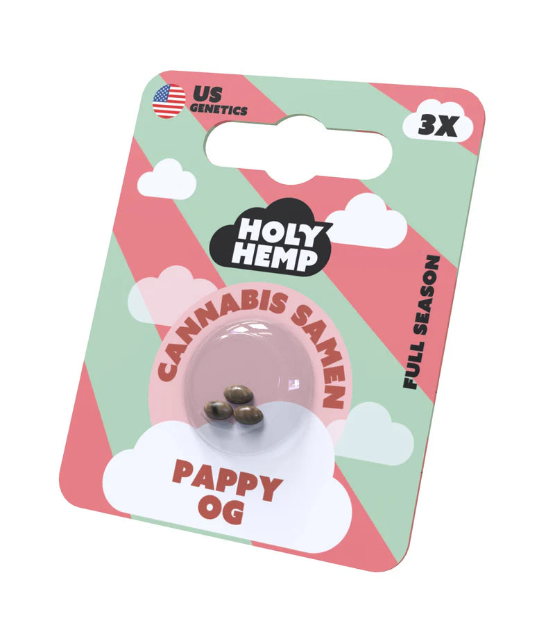 Holy Hemp US Cannabis Samen - Pappy OG - 3 Stück