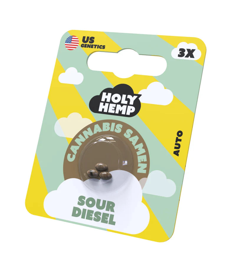 Holy Hemp US Cannabis Samen - Sour Diesel - 3 Stück