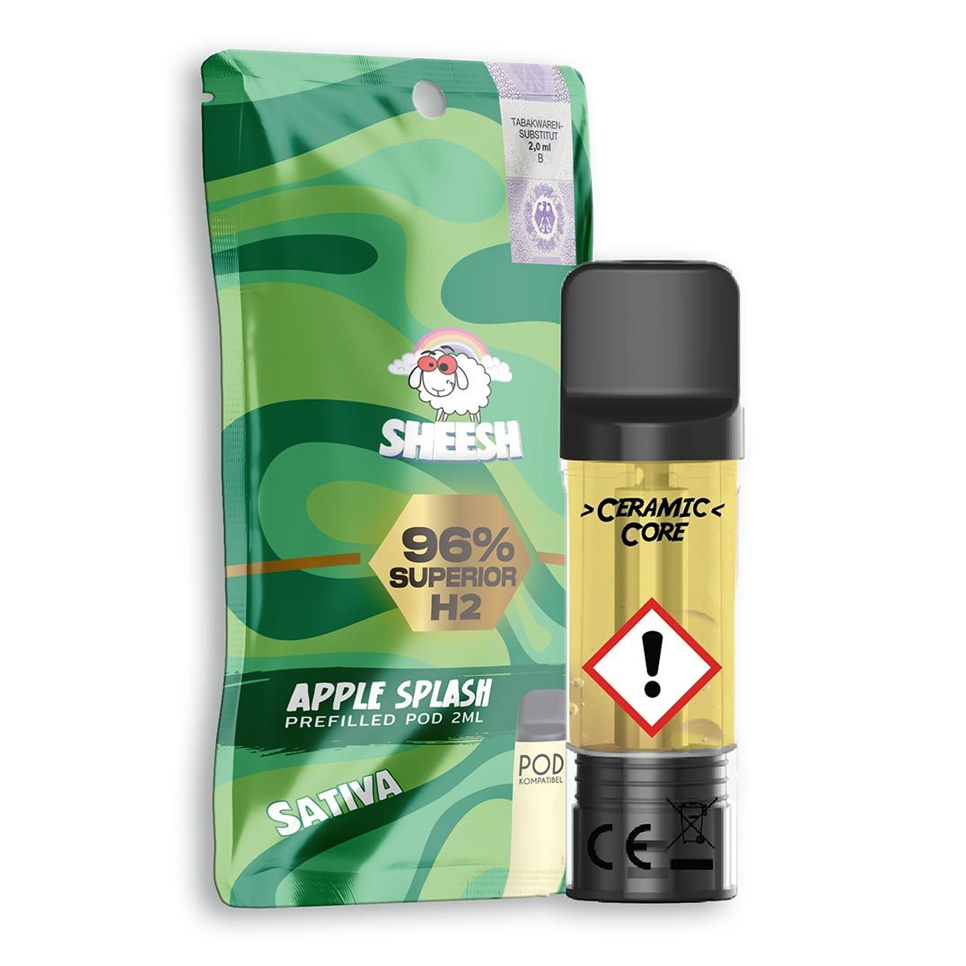 Sheesh - 10-OH H2 96 % Superior Pod - Apple Splash 2 Ml