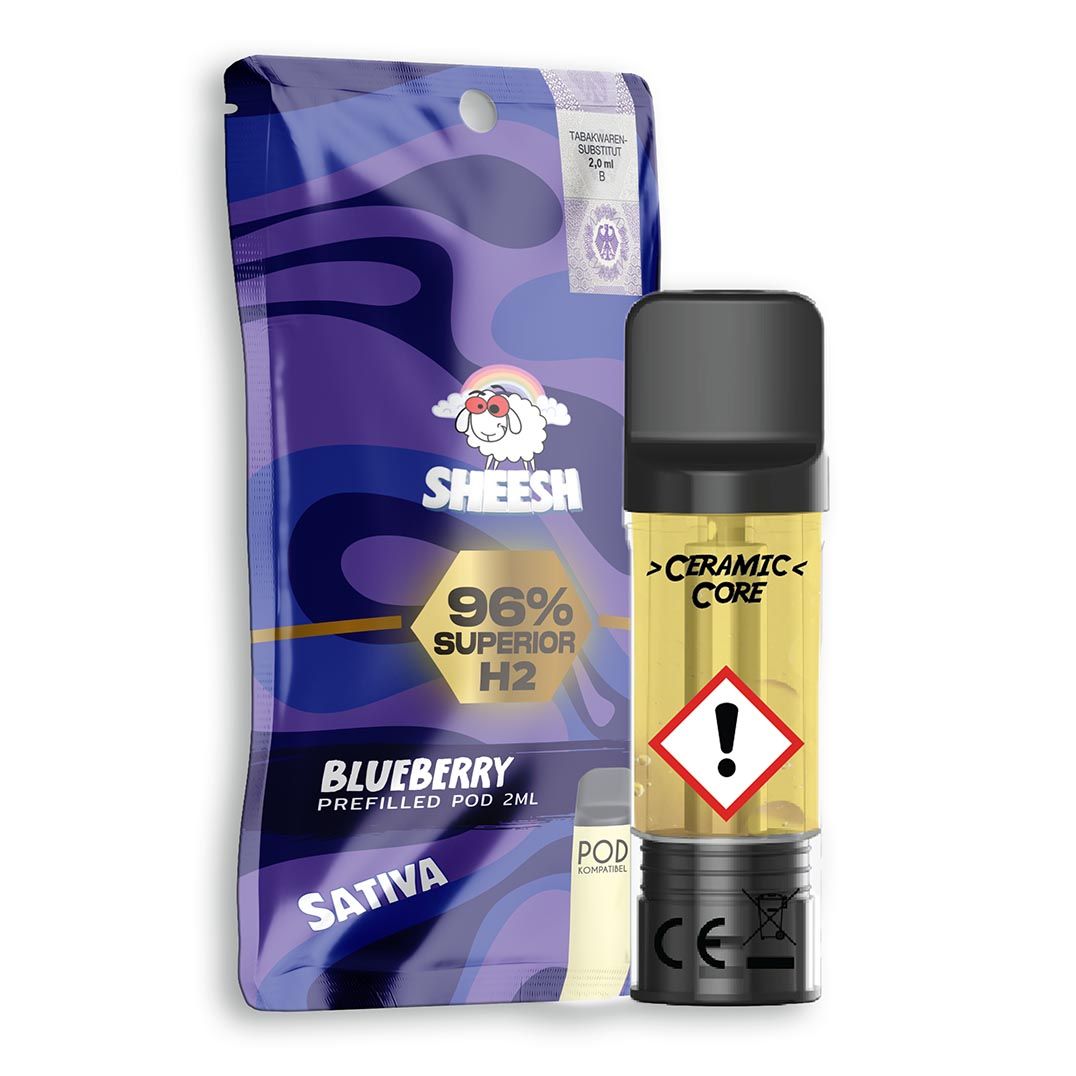 Sheesh - 10-OH H2 96 % Superior Pod - Blueberry 2 Ml