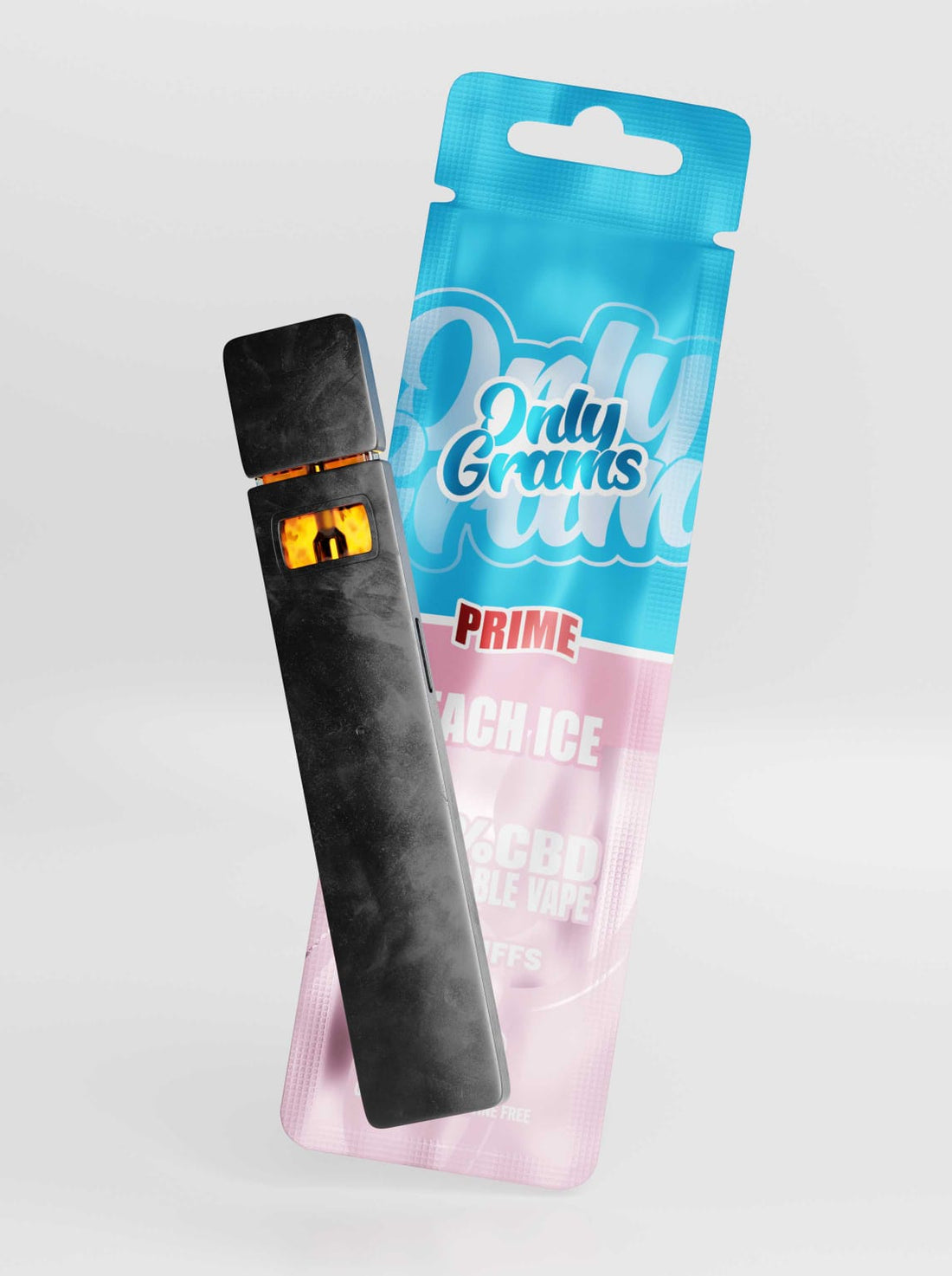 OnlyGrams Prime Peach Ice CBD 50% Vape 1 ml