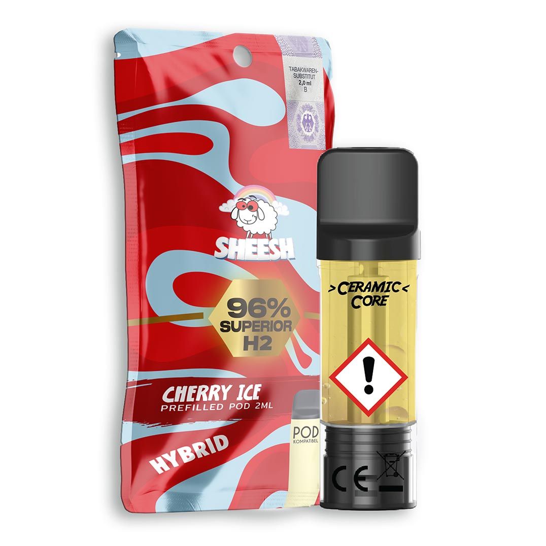 Sheesh - 10-OH H2 96 % Superior Pod - Cherry Ice 2 Ml