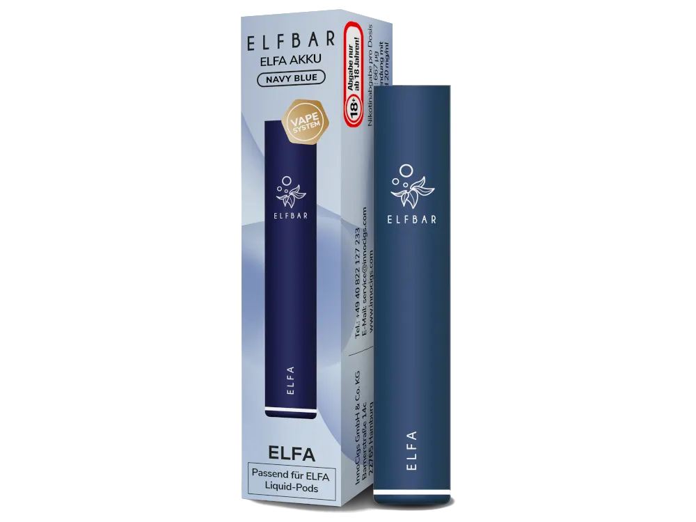 Elfbar Elfa Akku 500 mah Basisgerät - verschiedene Farben
