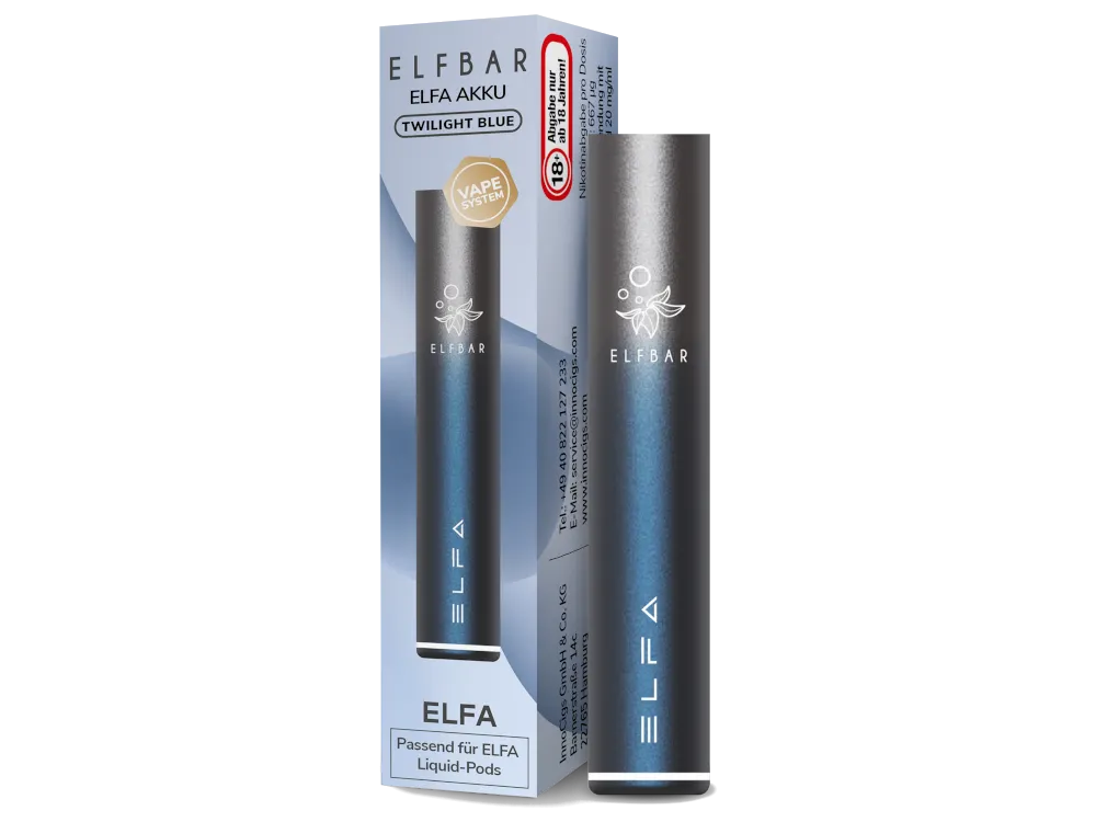 Elfbar Elfa Akku 500 mah Basisgerät - verschiedene Farben