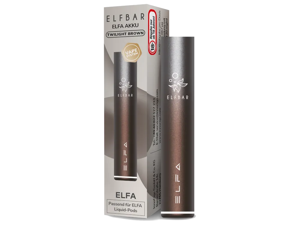 Elfbar Elfa Akku 500 mah Basisgerät - verschiedene Farben