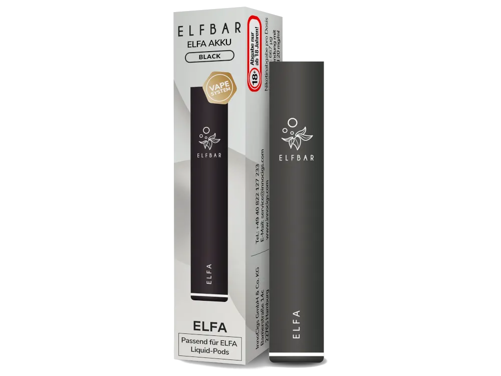 Elfbar Elfa Akku 500 mah Basisgerät - verschiedene Farben