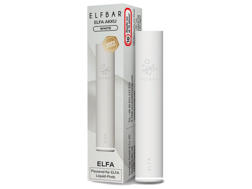 Elfbar Elfa Akku 500 mah Basisgerät - verschiedene Farben