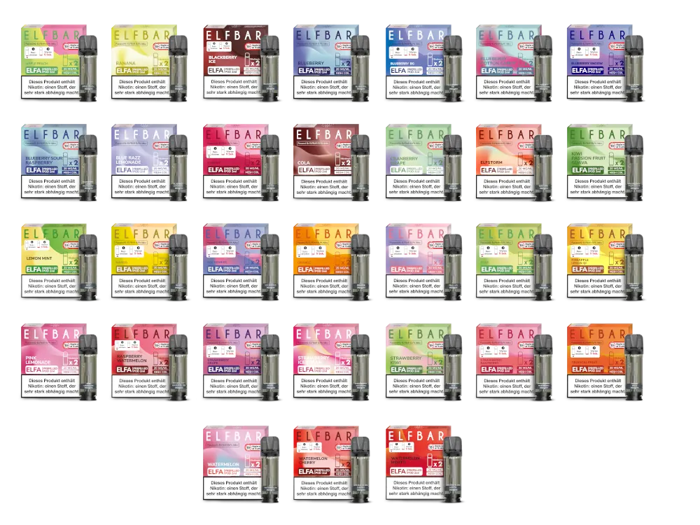 Elfbar Elfa Pod - 2 x 600 Züge - 20 mg/ml - 2 Stück à 2 ml