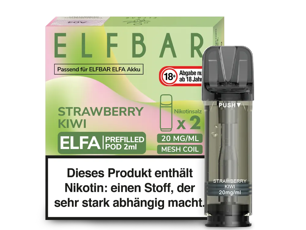 Elfbar Elfa Pod - 2 x 600 Züge - 20 mg/ml - 2 Stück à 2 ml