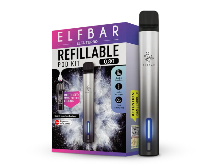 Elfbar Elfa Turbo Akku 550 mah Basisgerät - verschiedene Farben