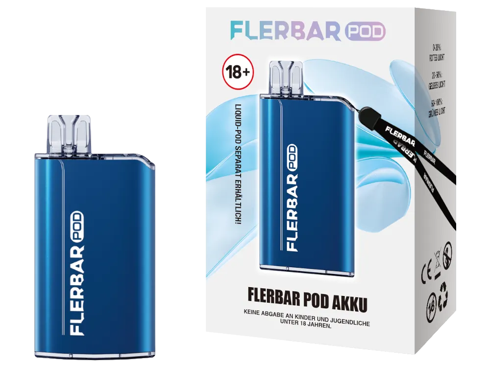 Flerbar Pod Akku - 500 mah - Verschiedene Farben