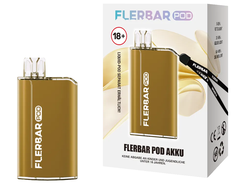 Flerbar Pod Akku - 500 mah - Verschiedene Farben