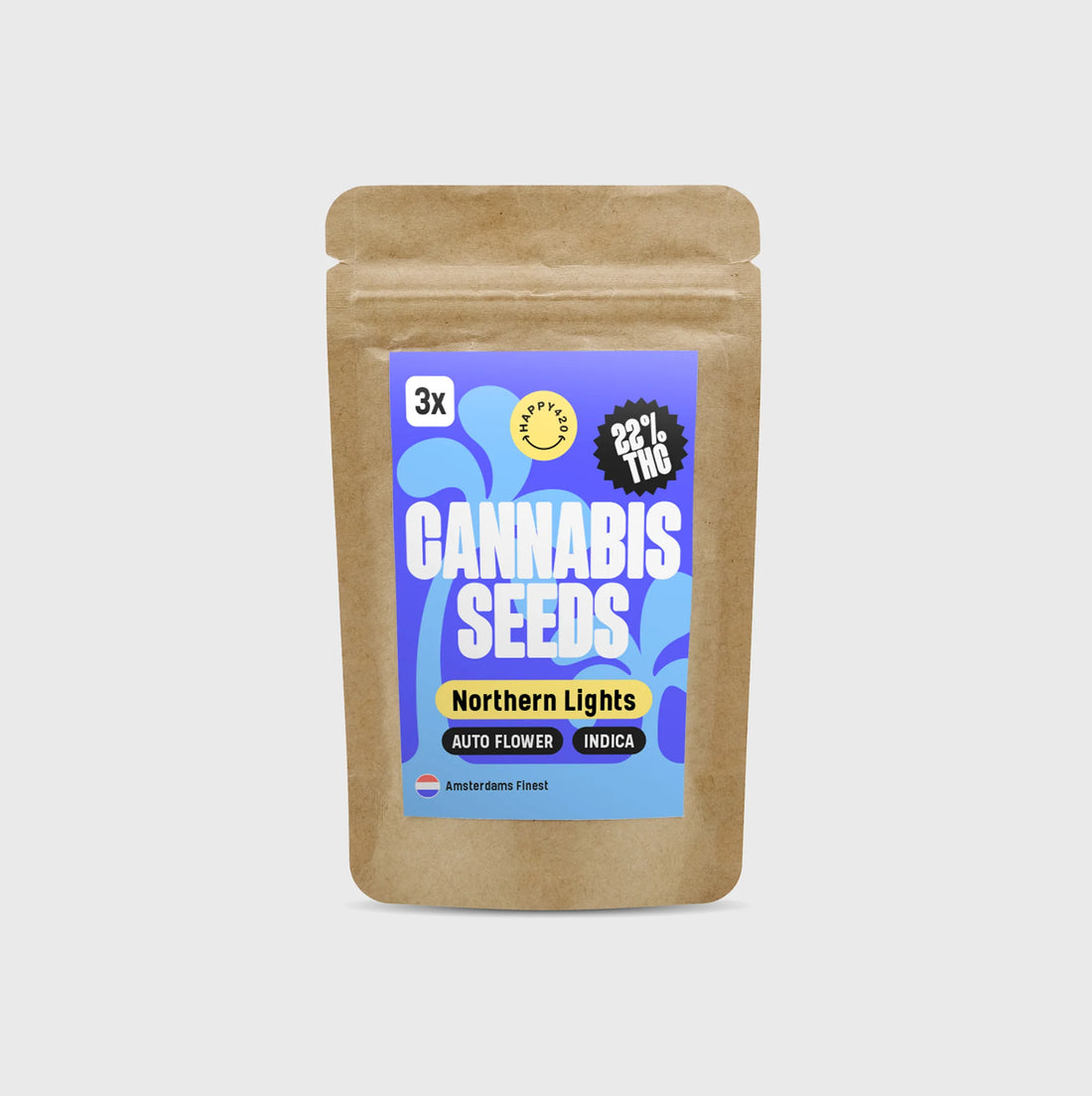 Amsterdams Finest Northern Lights 22% THC - auto flowering - 3 Stück
