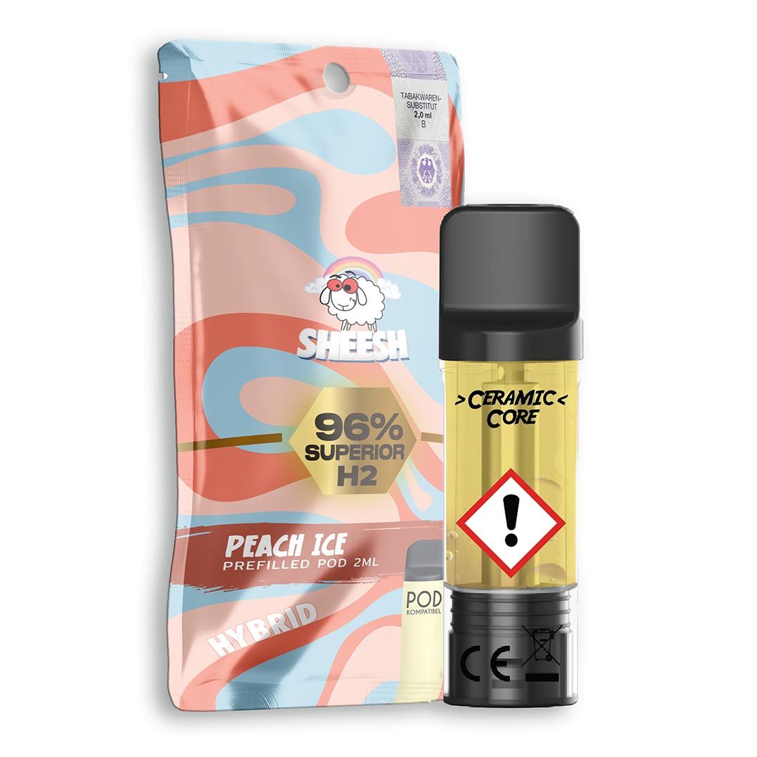 Sheesh - 10-OH H2 96 % Superior Pod - Peach Ice 2 Ml