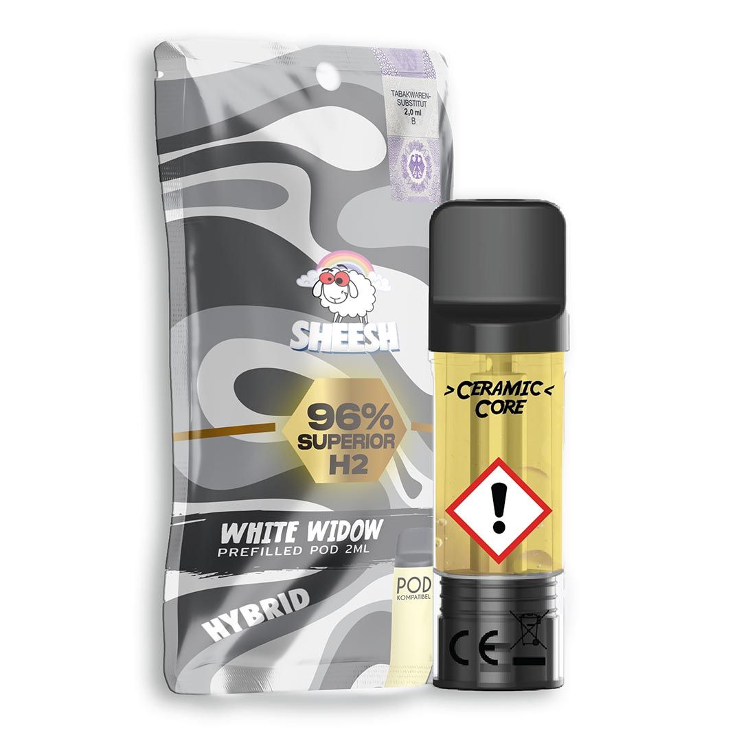 Sheesh - 10-OH H2 96 % Superior Pod - White Widow 2 Ml